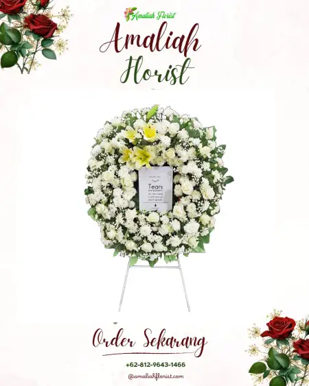 Krans Bunga Duka Terondol