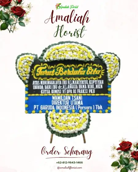 Papan Bunga Duka Terondol